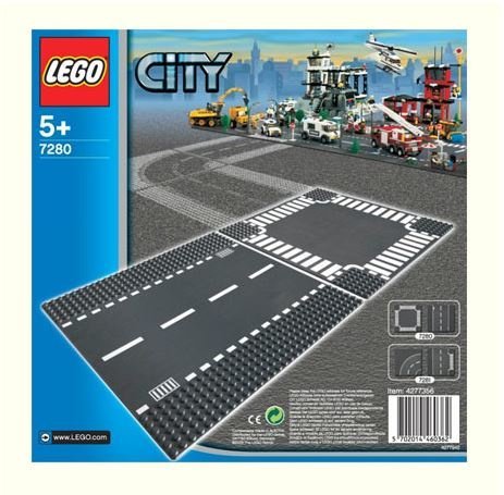 LEGO 7280 Grondplaten